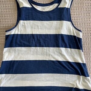 Striped Sleeveless Top